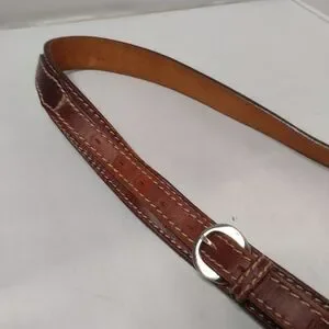 Duluth Trading Company Women\'s Belt Brown Leather Slip-Through Women main image 3